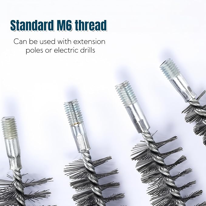 50 in Pipe Cleaning Brush Set - Image 4