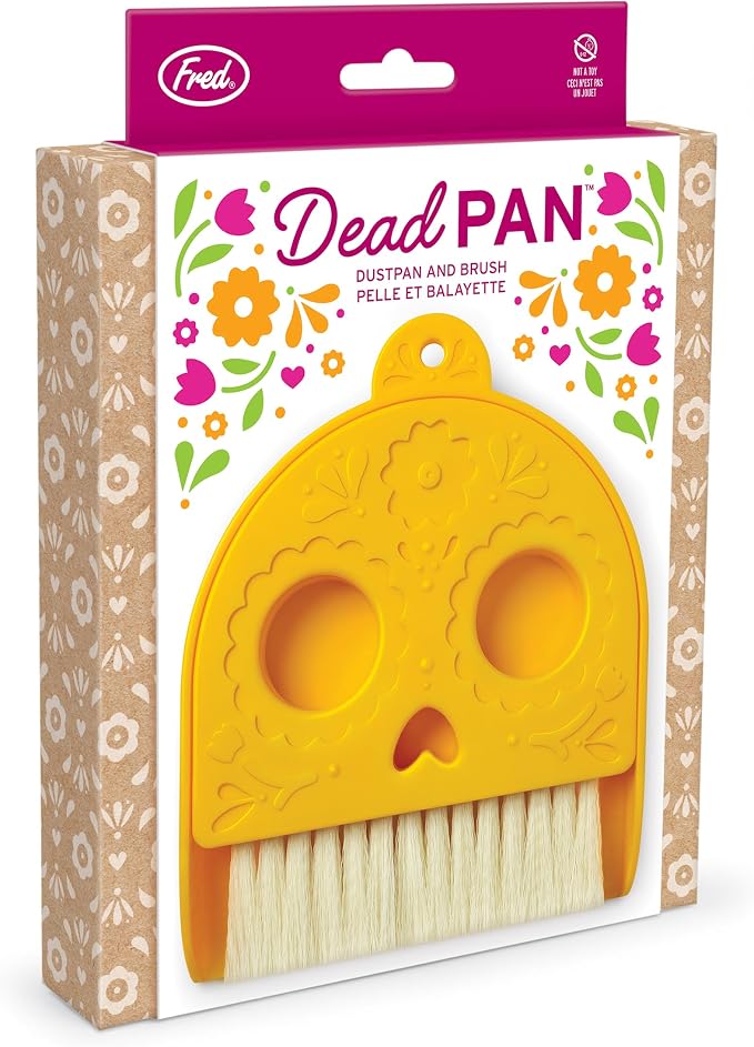 Genuine Fred Dead PAN Dustpan and Brush Set, 4.8" x 6.4", Small Size Perfect - Image 6
