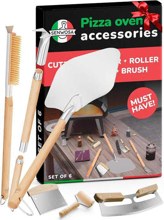 Premium Pizza Oven Accessories Kit by Senwosa