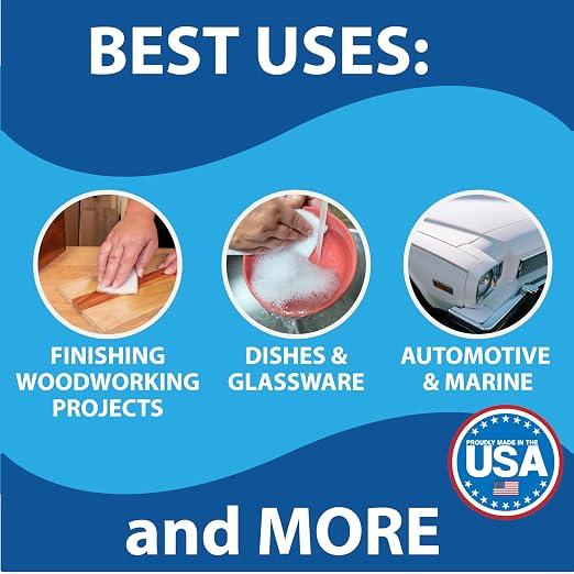 10 Pack of 6 x 9 White Non Scratch Non-Woven Pads - Image 4