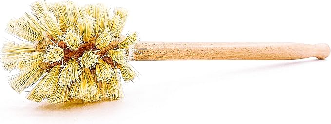 husMait Bottle Brush with Extra Long Wood Handle and Strong Bristles - Image 5