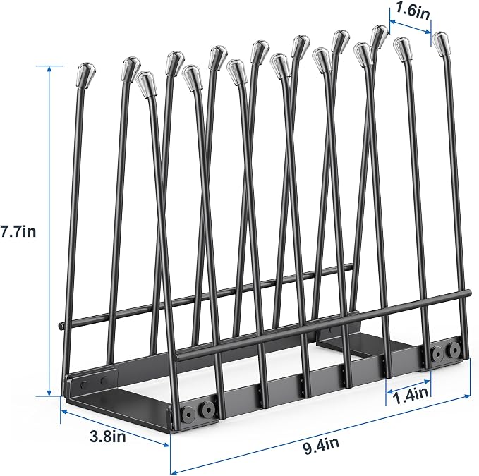 Reusable Bag Drying Rack, Foldable Metal Stand - Image 7
