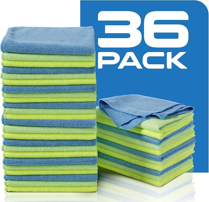 Zwipes Microfiber Towel Cleaning Cloths, 36 Pack - Image 2
