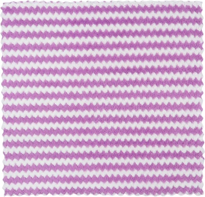 Microfiber Cleaning Cloth Lint Free Cleaning Rags, 10 Pack Fast Drying Dish Rags - Image 6