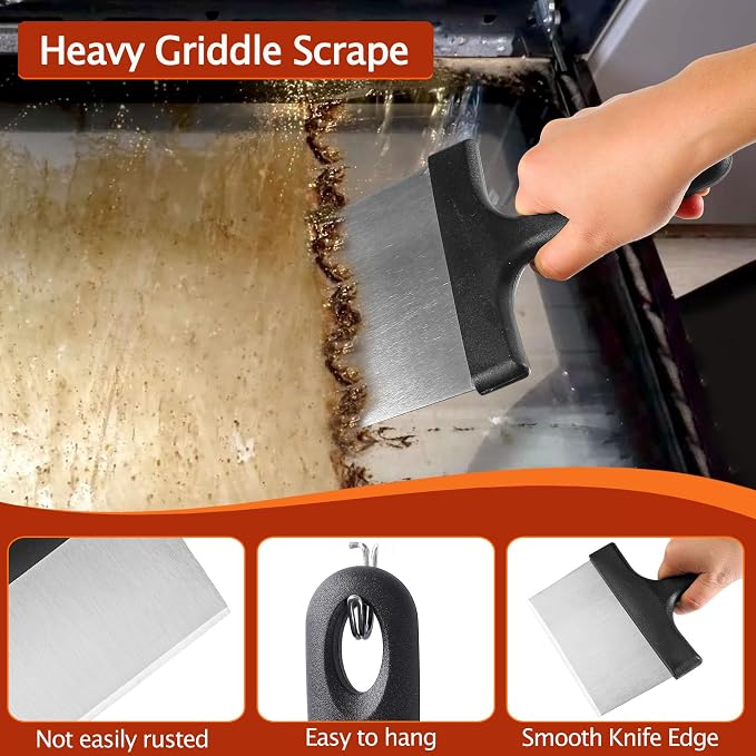 Griddle Cleaning Kit for Blackstone, Professional Flat Top Grill Cleaning Kit - Image 2