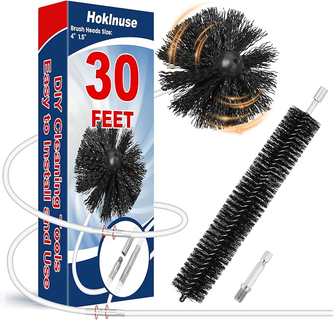 HOKLNUSE Dryer Vent Cleaner Kit Ducts Cleaning Kit by HOKLNUSE