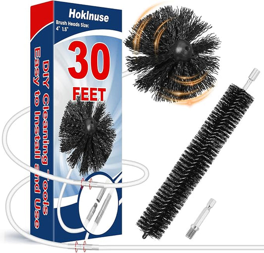 HOKLNUSE Dryer Vent Cleaner Kit Ducts Cleaning Kit by HOKLNUSE