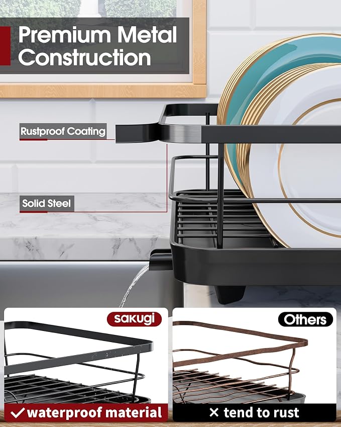 Stainless Steel Dish Drying Rack - Image 3