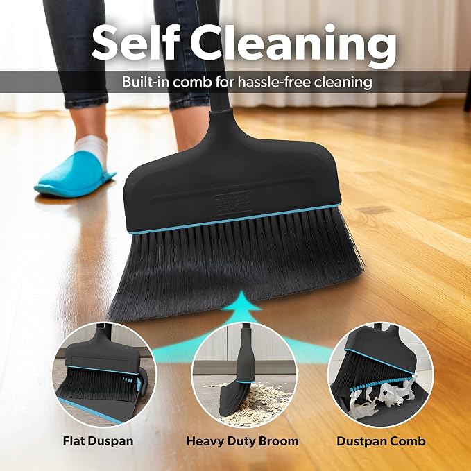 BLACK+DECKER Butler Broom & Dustpan Set - Image 2