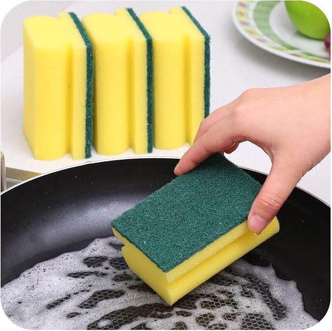 Absorbent Kitchen Dishes Washing Up Sponges by HomeSmith