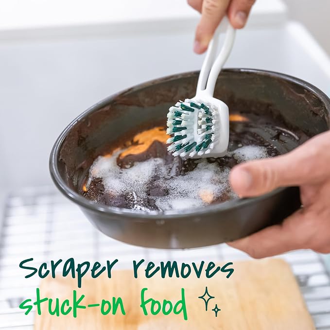 Scotch-Brite Pot + Pan Brush, Durable and Long Lasting Dish Brush - Image 8
