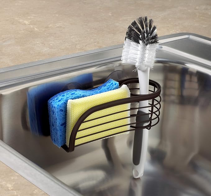 Spectrum Ashley Sink Sponge and Brush Holder - Image 3