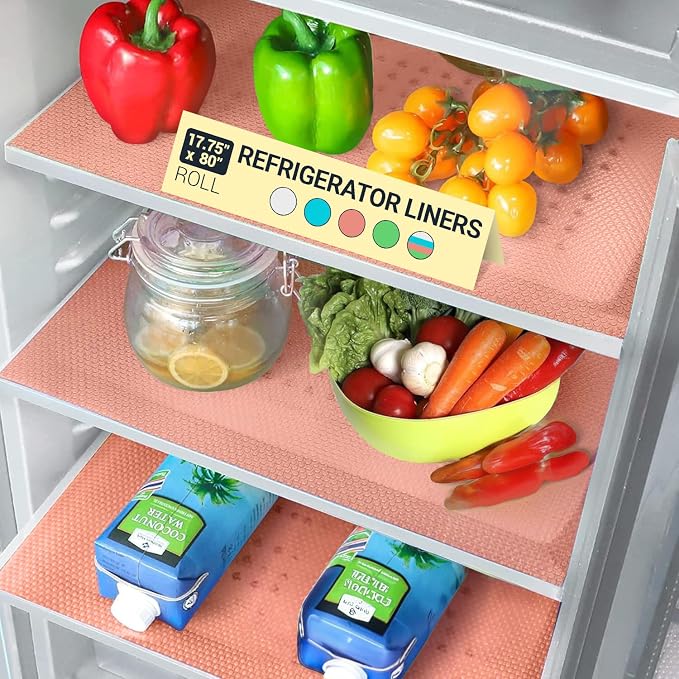 Refrigerator Liners for Shelves by Linda’s Essentials by LindasEssentials