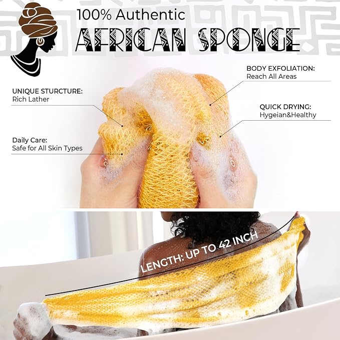 African Net Sponge Authentic - Image 2