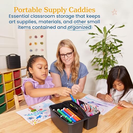 ECR4Kids 3-Compartment Storage Caddy, Storage Organizer - Image 3