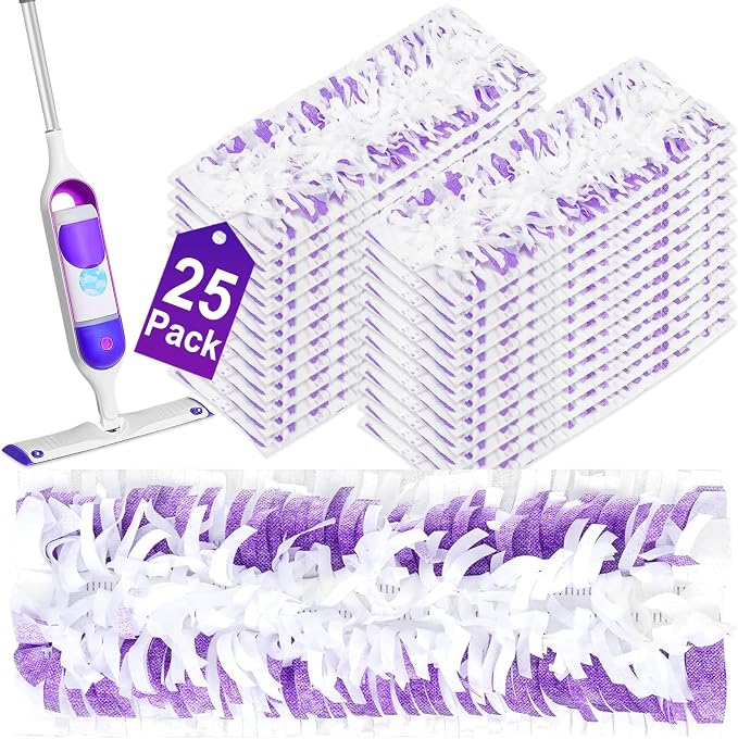 25 Count Power Mop Pads Refills by Cafonil
