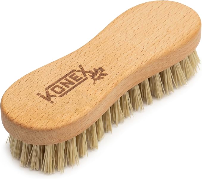 KONEX Nylon Fiber Economy Utility Cleaning Hand Brush | Heavy Duty Hand-Held by Konex