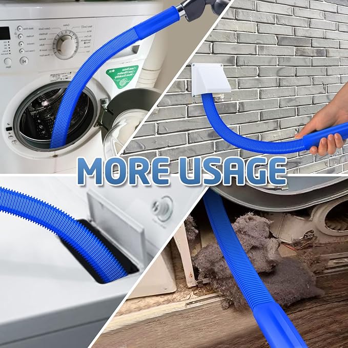 2 Pieces Dryer Vent Cleaner Kit Compatible - Image 5