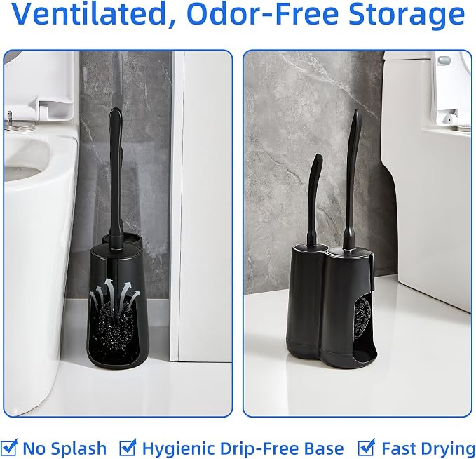 Toilet Brush and Holder Set - Image 7