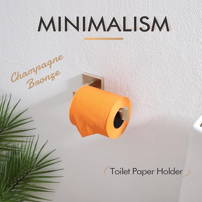 KOKOSIRI Toilet Paper Holders Wall Mounted Toilet Roll Holder - Image 3