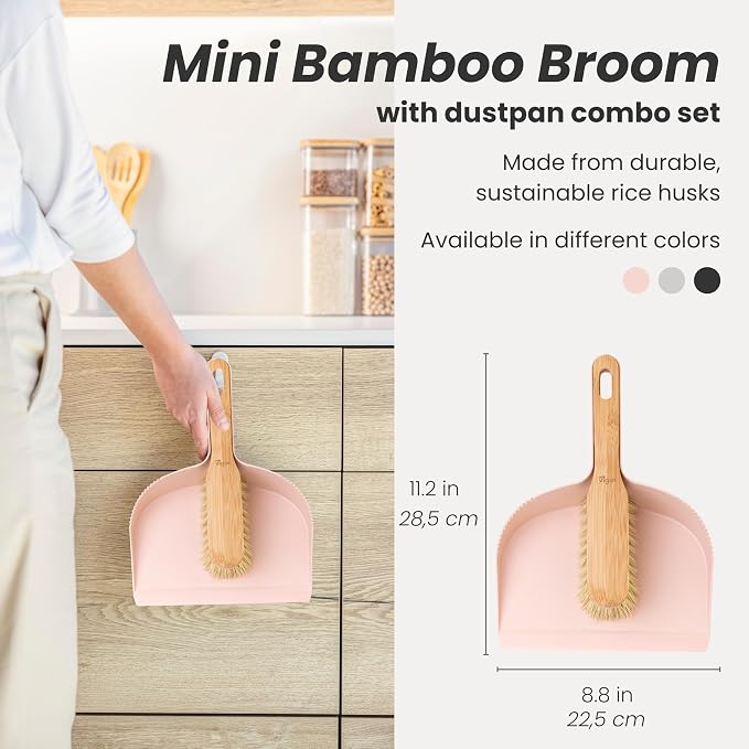 Vigar Zeroline Mini Bamboo Broom - Image 2