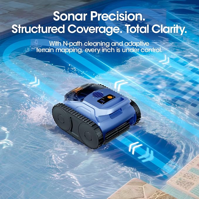 Cordless Robotic Pool Vacuum, Pool Cleaner - Image 3