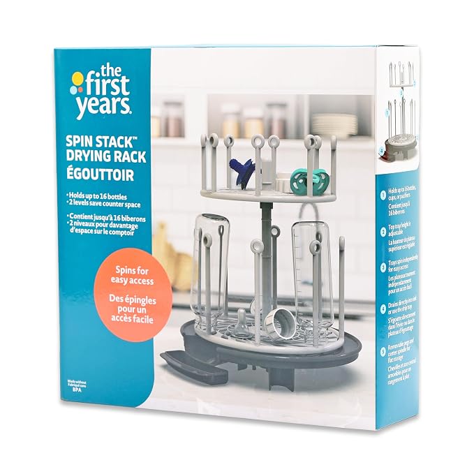 The First Years Spin Stack Drying Rack - Image 6