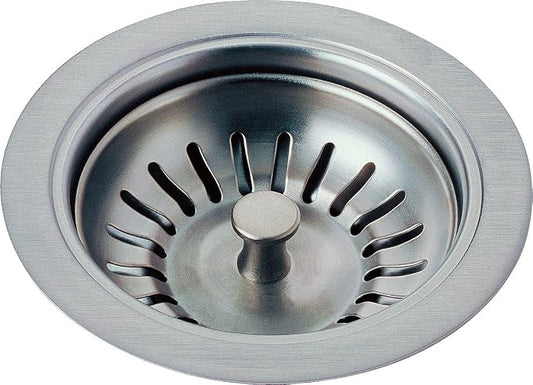 Delta Faucet 72010-AR Flange and Strainer Kitchen Sink, Arctic Stainless by DeltaFaucet