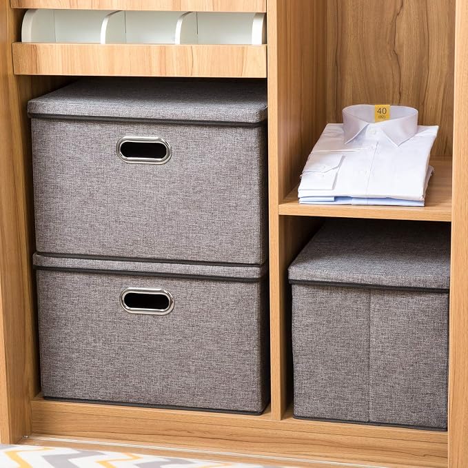 PRANDOM Large Collapsible Storage Bins - Image 4