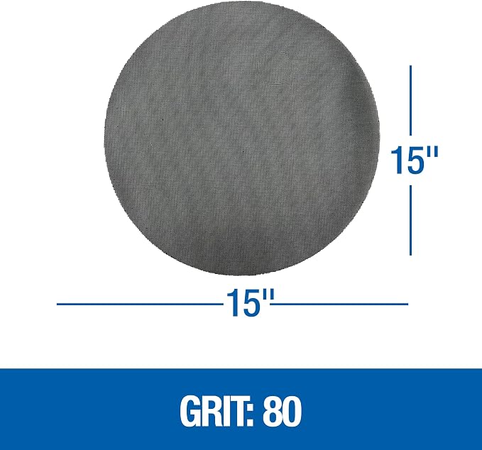 Floor Sanding Screen Disc, 10 Pack, Grit 80 - Image 2