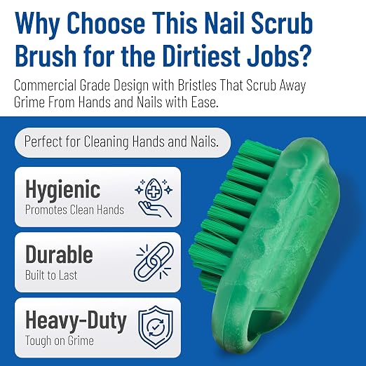 SPARTA 5 Inch Hand and Nail Brush - Image 3