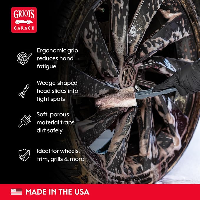 Griot's Garage Long-Reach Wheel Scrubber Brushes - Image 3