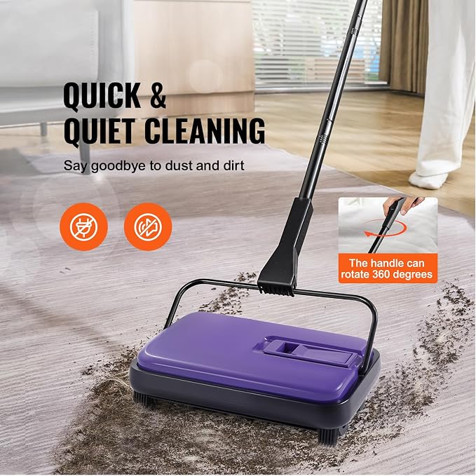 Happybuy Manual Carpet Sweeper - Image 2