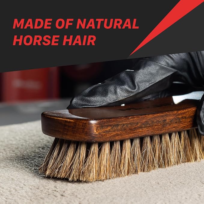 Maxshine Small Universal Horse Hair Brush – 100% Natural Bristles - Image 5