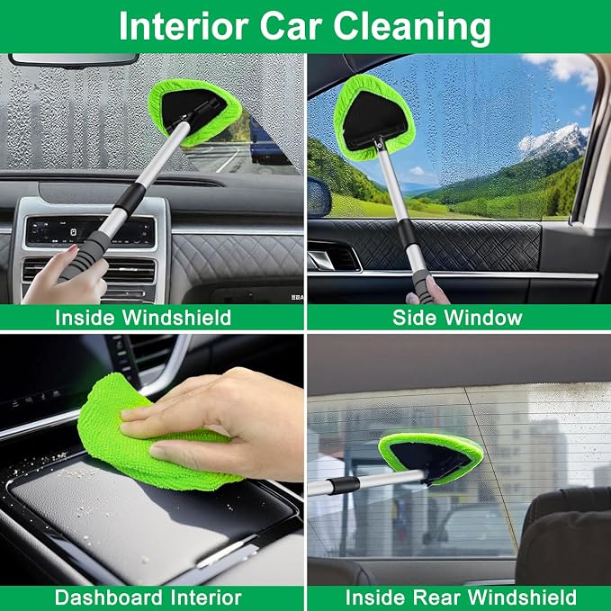 XINDELL 24-inch Windshield Cleaner Tool – Upgrade Large Head Car - Image 5