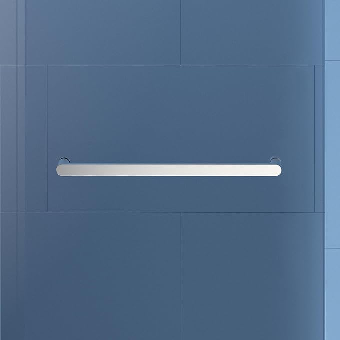 Monaco 56.5-60" W x 78" H 3/8" Twinglide Frameless Shower Door - Image 8