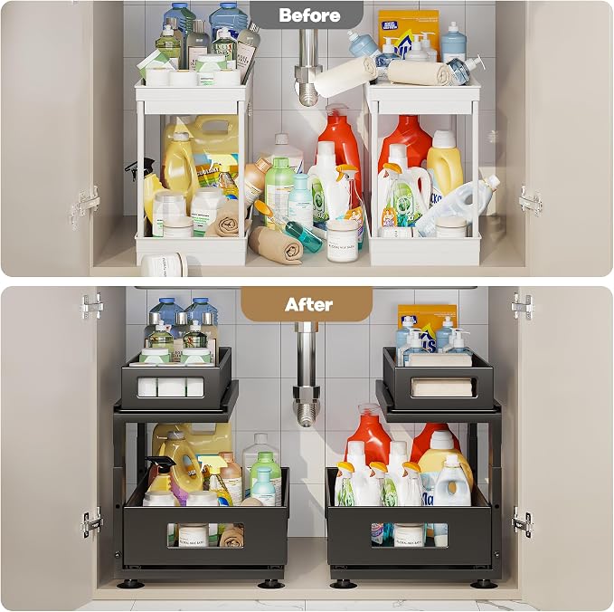 2 Pack Under Sink Organizer - Image 6