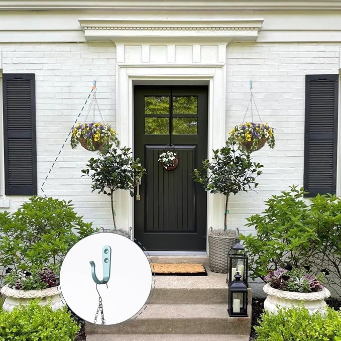 20PCS Heavy Duty Metal Wall Hooks, Coat Hooks - Image 7