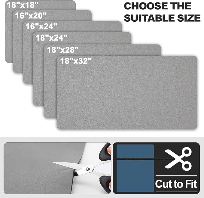 Dish Drying Mat for Kitchen Counter | Coffee Bar Mat for Countertops | Heat - Image 6