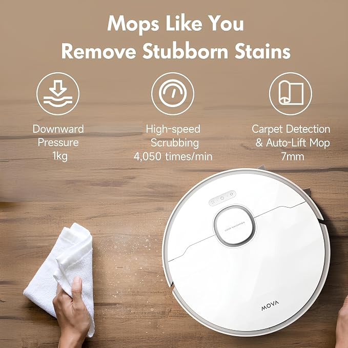Mova S20 Ultra Robot Vacuum and Mop Combo - Image 5