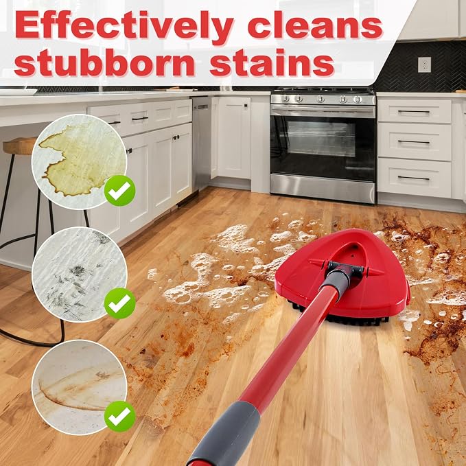 Scrubber Mop Head for Ocedar, Upgrade Scrub Brush for Ocedar, Spin Mop Scrub - Image 2