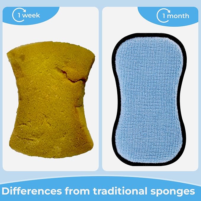 GRANNY SAYS Sponges Kitchen for Washing, Dish Washing Scrubbers, Scrubbing Pad - Image 6