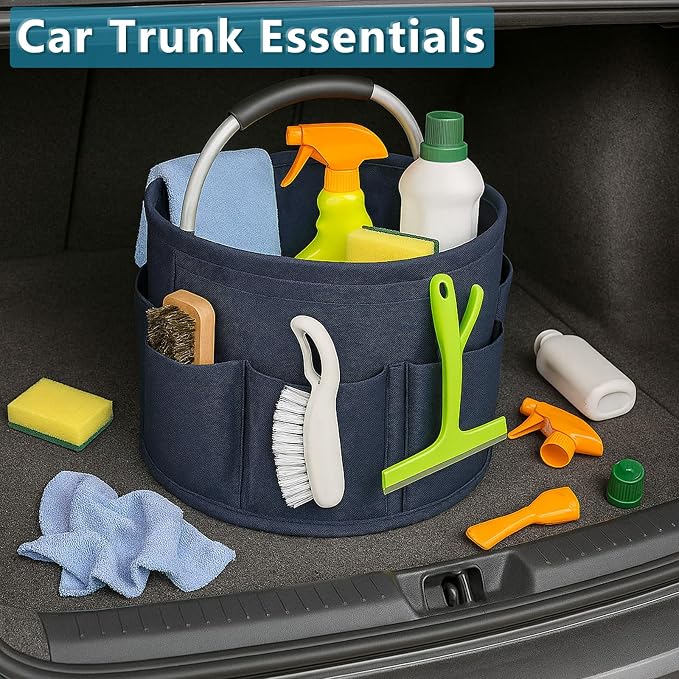 17L Foldable Cleaning Caddy - Image 6