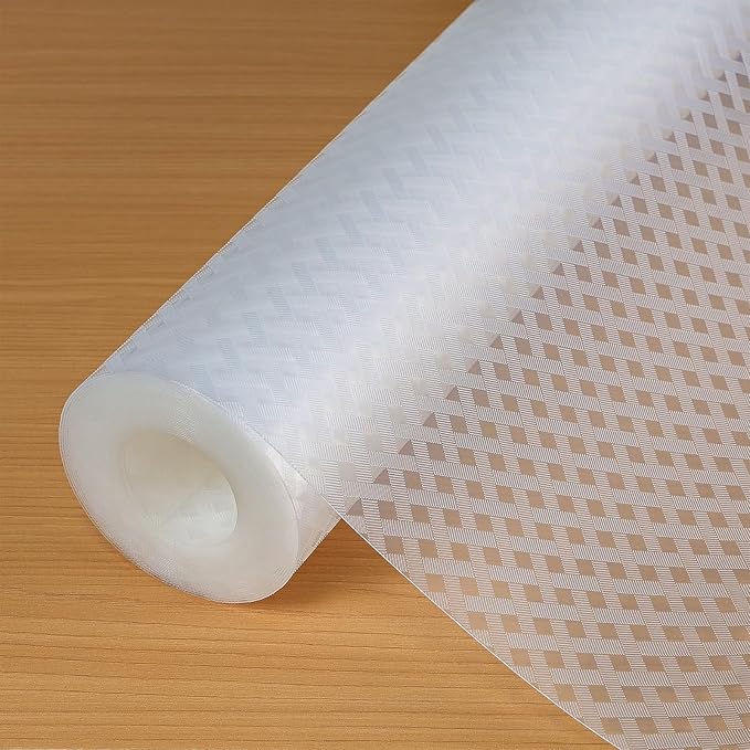 Shelf Liners 22 in x 20 ft EVA Drawer Mats, Non-Adhesive Cupboard Protector by Hersvin
