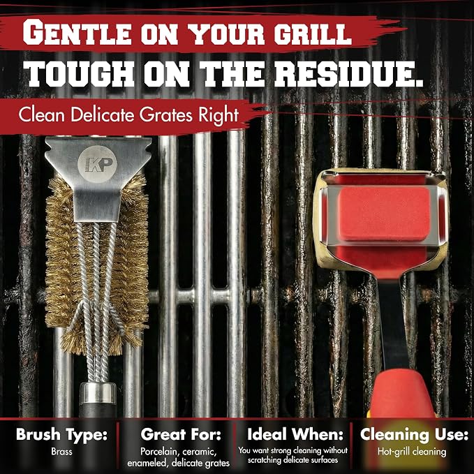 KITCHEN PERFECTION Brass GrillSaver - Image 2