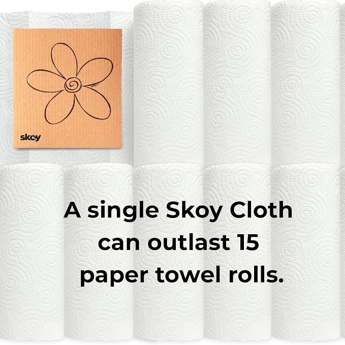 Skoy Cloth, for Kitchen and Household Use, Plastic-Free - Image 2