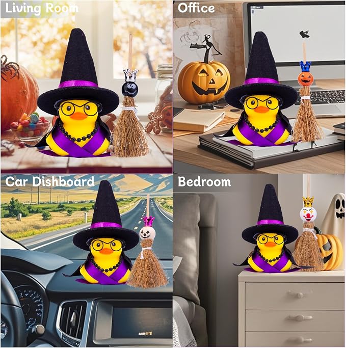 Halloween Duck Car Ornament, Rubber Duck Car Dashboard Decor - Image 5