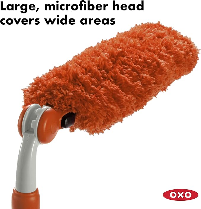 OXO Good Grips Microfiber Extendable Duster & Good Grips Microfiber Hand Duster - Image 6