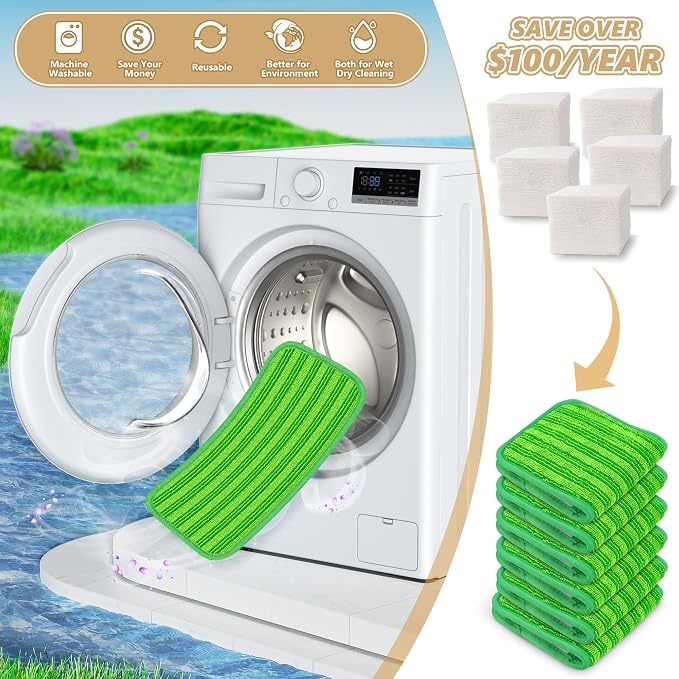 Reusable Mop Pads Compatible - Image 4