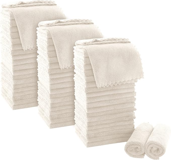 MOONQUEEN Ultra Soft Premium Washcloths Set by MOONQUEEN